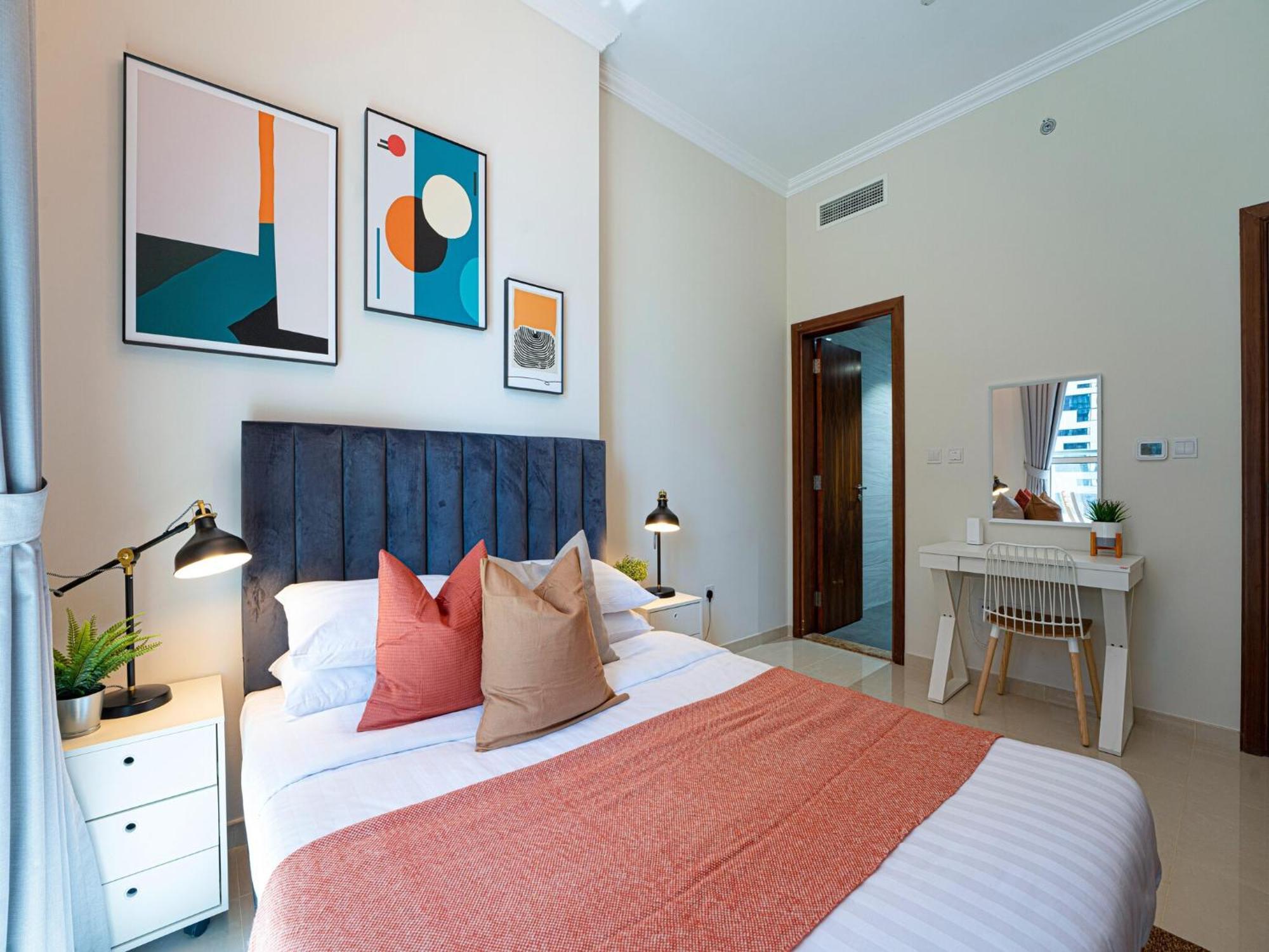Luxe Apartments Near Dubai Mall Burj Khalifa Pool Gym Parking 外观 照片