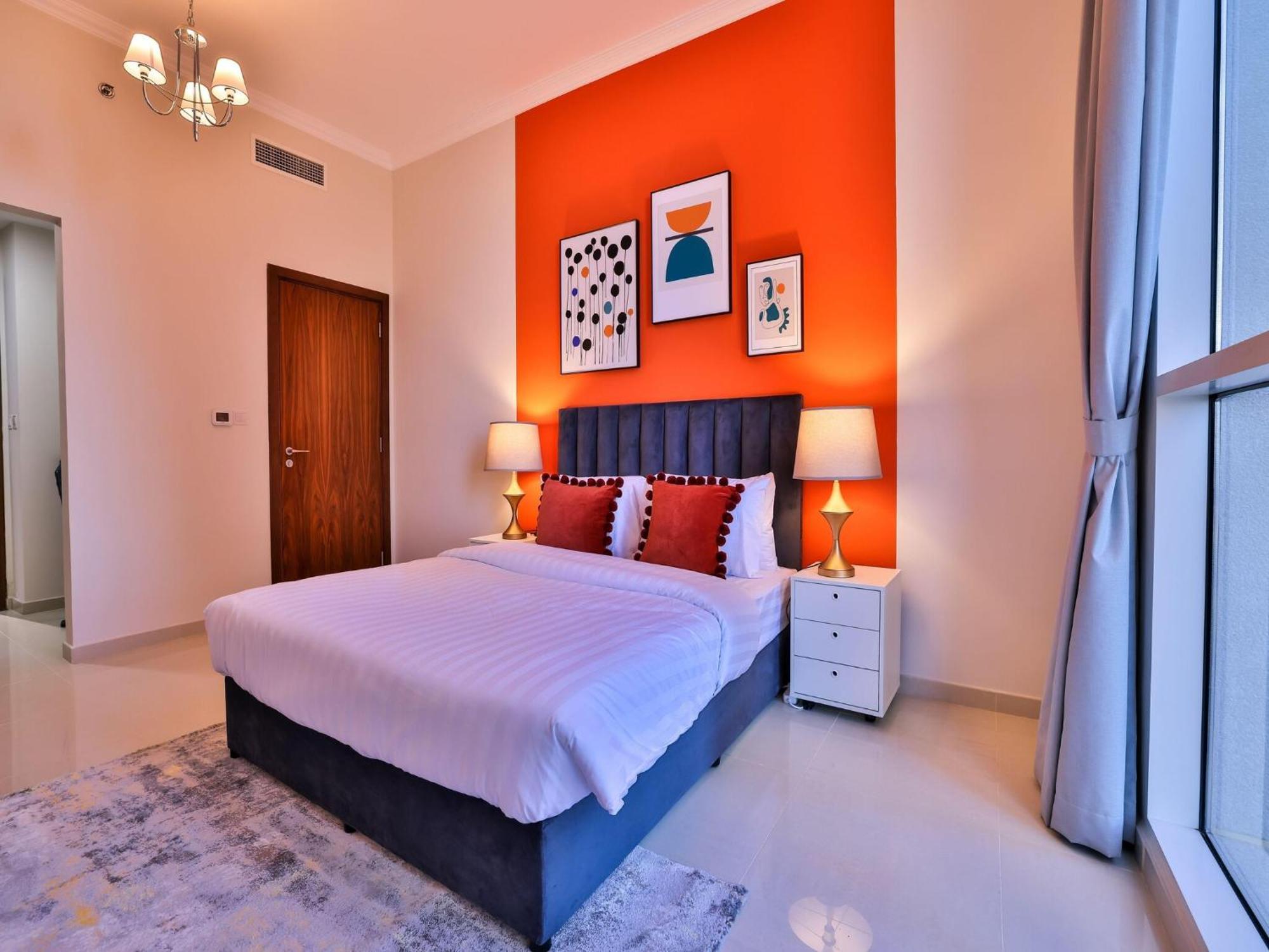 Luxe Apartments Near Dubai Mall Burj Khalifa Pool Gym Parking 外观 照片