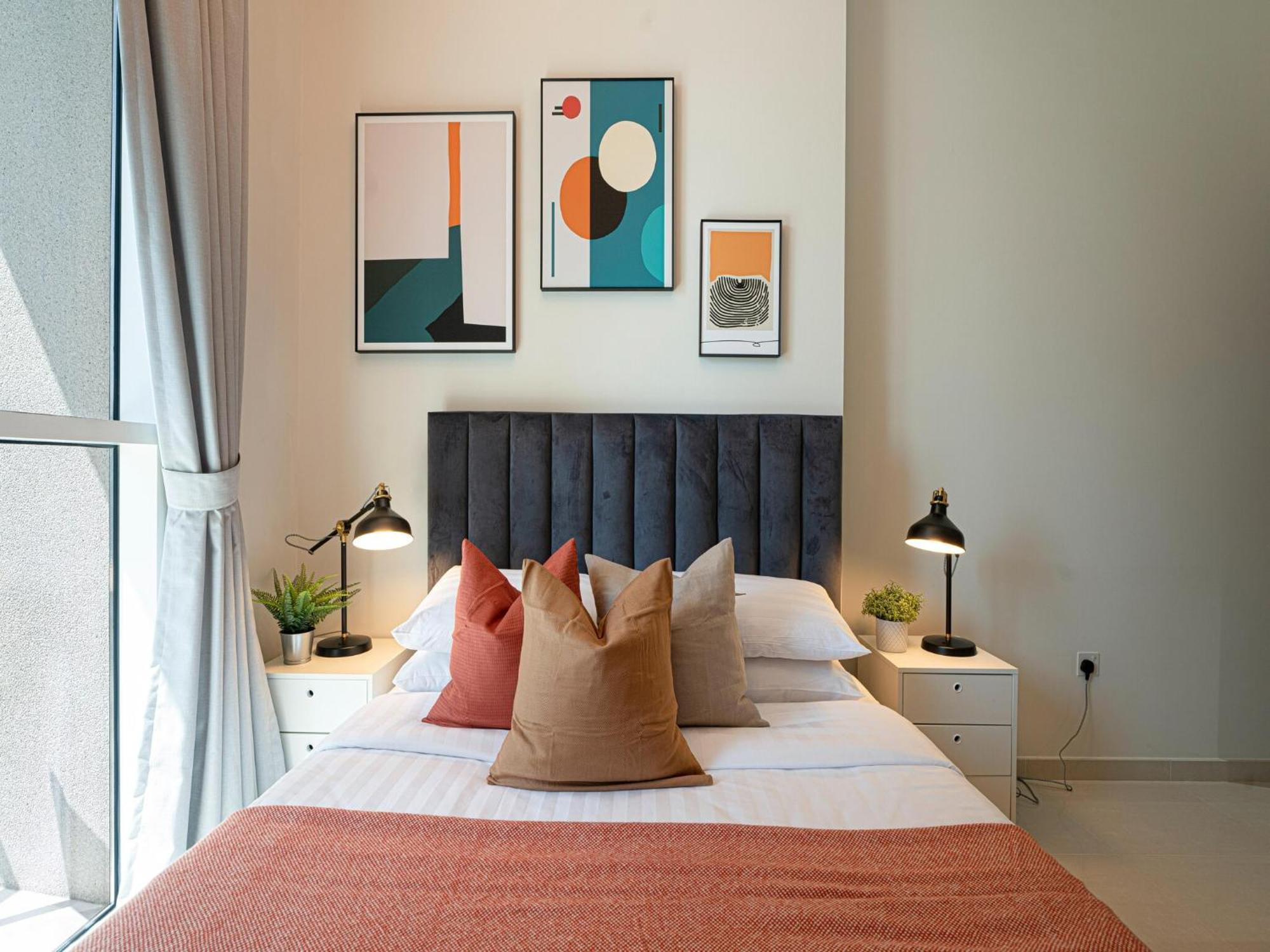 Luxe Apartments Near Dubai Mall Burj Khalifa Pool Gym Parking 外观 照片