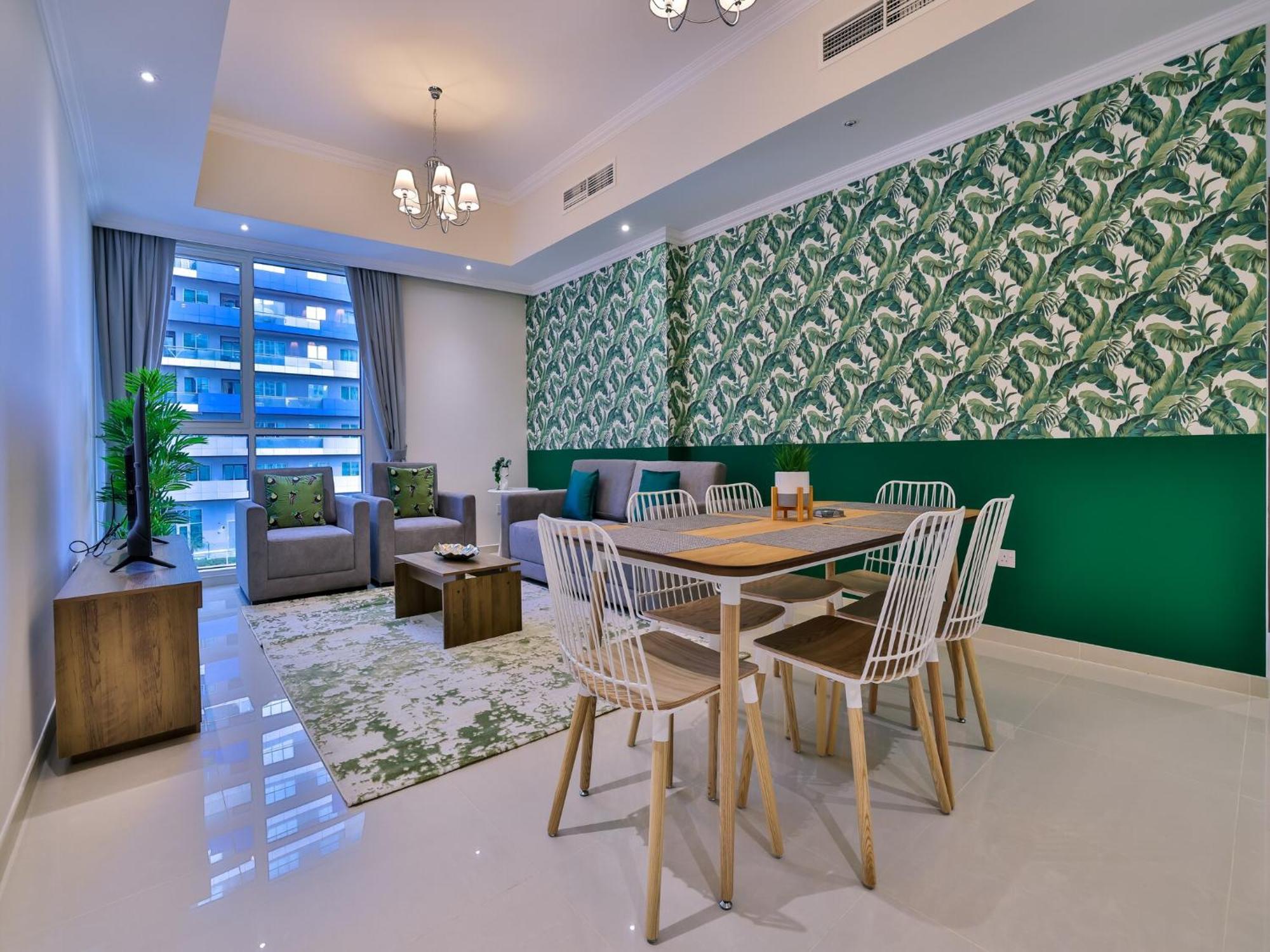 Luxe Apartments Near Dubai Mall Burj Khalifa Pool Gym Parking 外观 照片