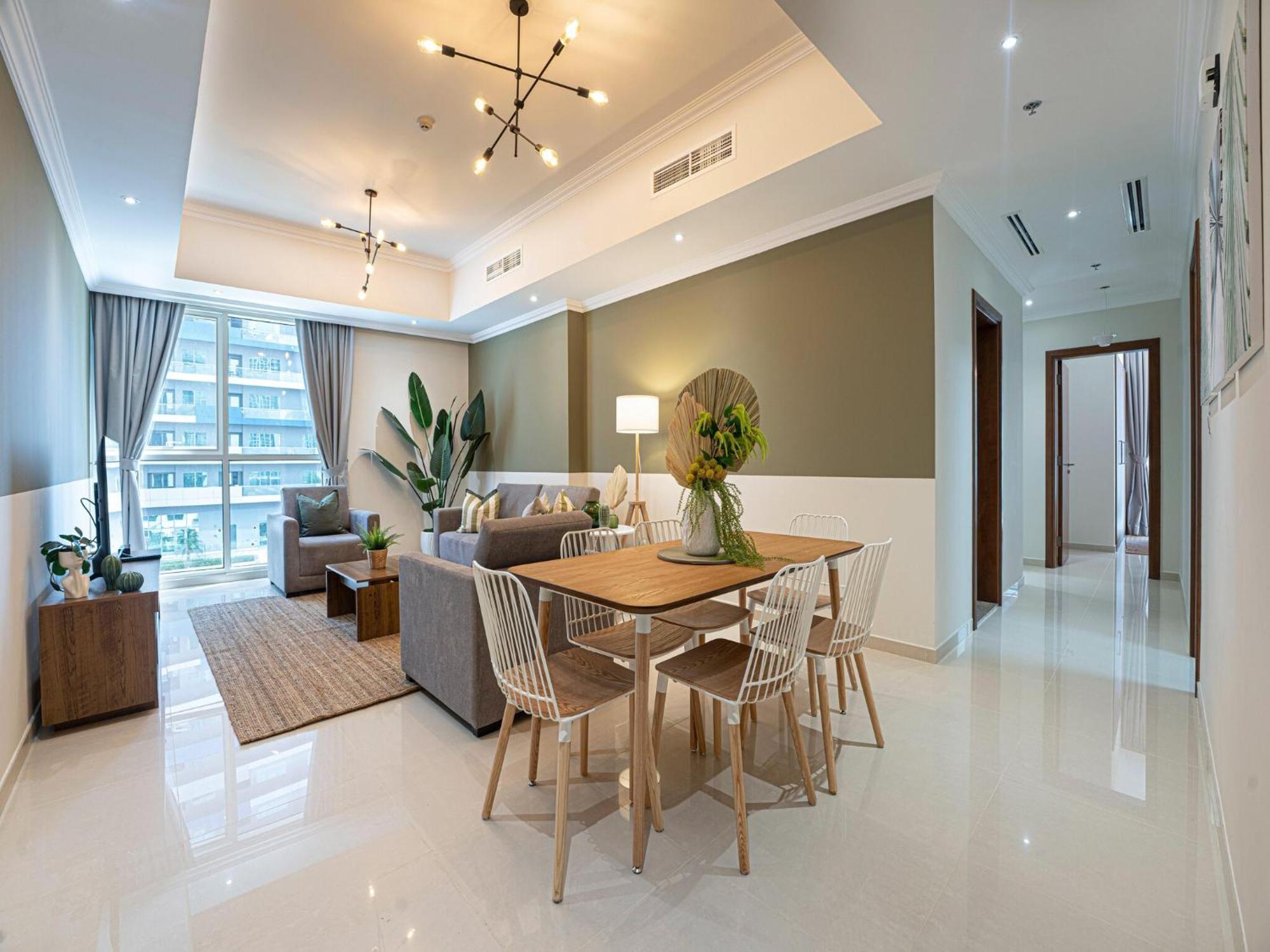 Luxe Apartments Near Dubai Mall Burj Khalifa Pool Gym Parking 外观 照片