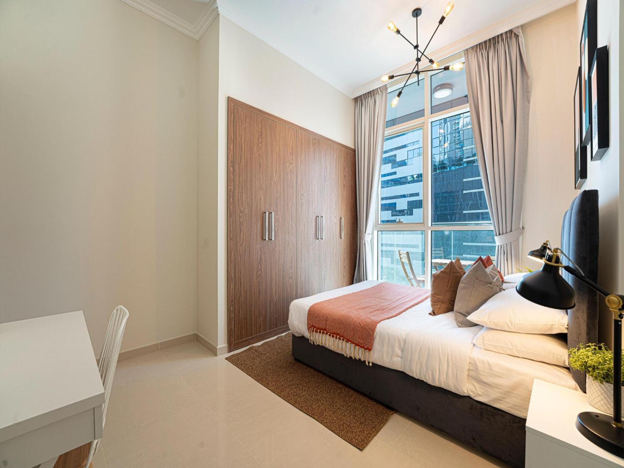 Luxe Apartments Near Dubai Mall Burj Khalifa Pool Gym Parking 外观 照片