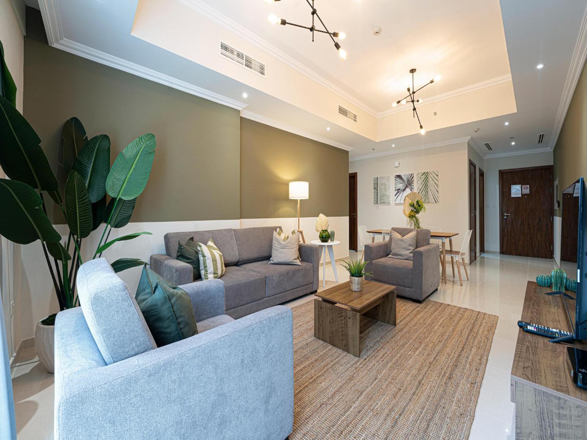Luxe Apartments Near Dubai Mall Burj Khalifa Pool Gym Parking 外观 照片