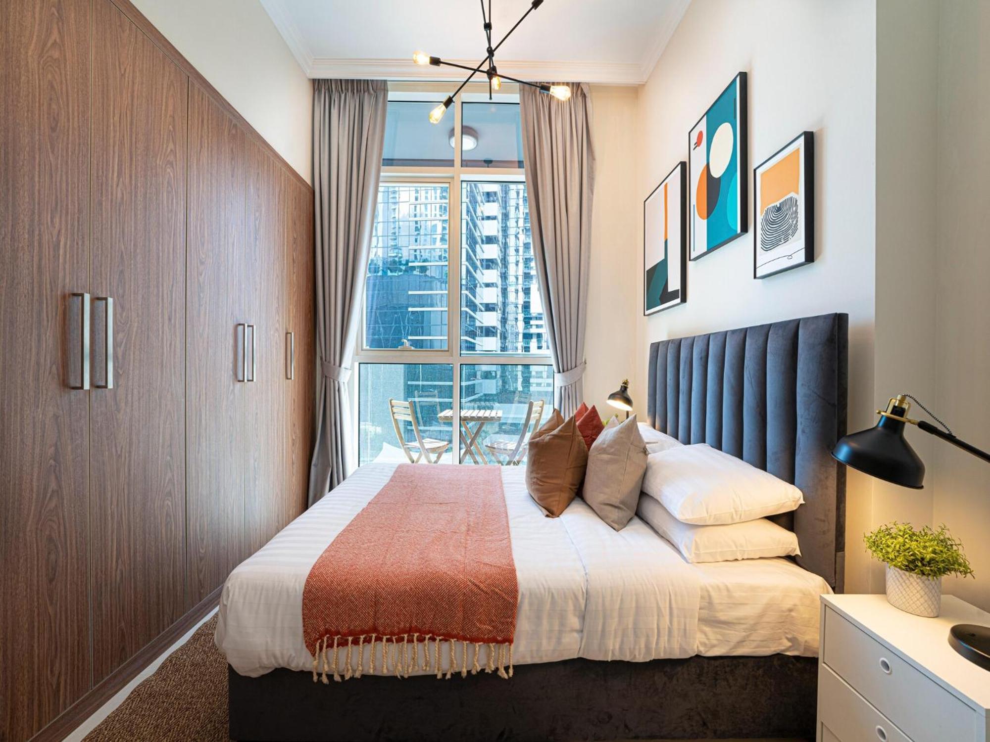 Luxe Apartments Near Dubai Mall Burj Khalifa Pool Gym Parking 外观 照片
