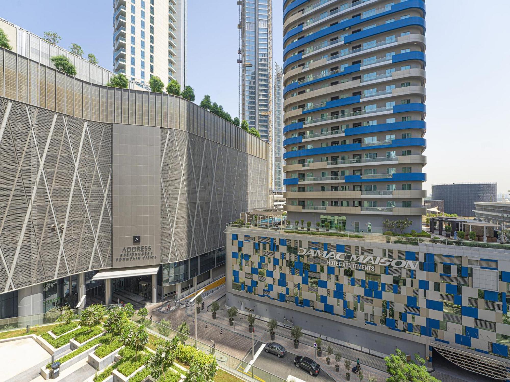 Luxe Apartments Near Dubai Mall Burj Khalifa Pool Gym Parking 外观 照片